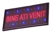 Reclama LED - BINE ATI VENIT - de interior