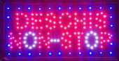Reclama LED - DESCHIS NON STOP -  de interior, 48 x 25cm