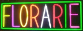 Reclama LED NEON - FLORARIE - de interior, 60 x 25 cm