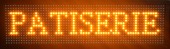 Reclama LED programabila 96 x 16 cm, afisaj rosu sau alb, de exterior