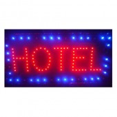 Reclama LED - HOTEL - de interior, 48 x 25 cm